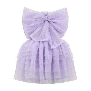 Lola + The Boys Lavender Layered Dress